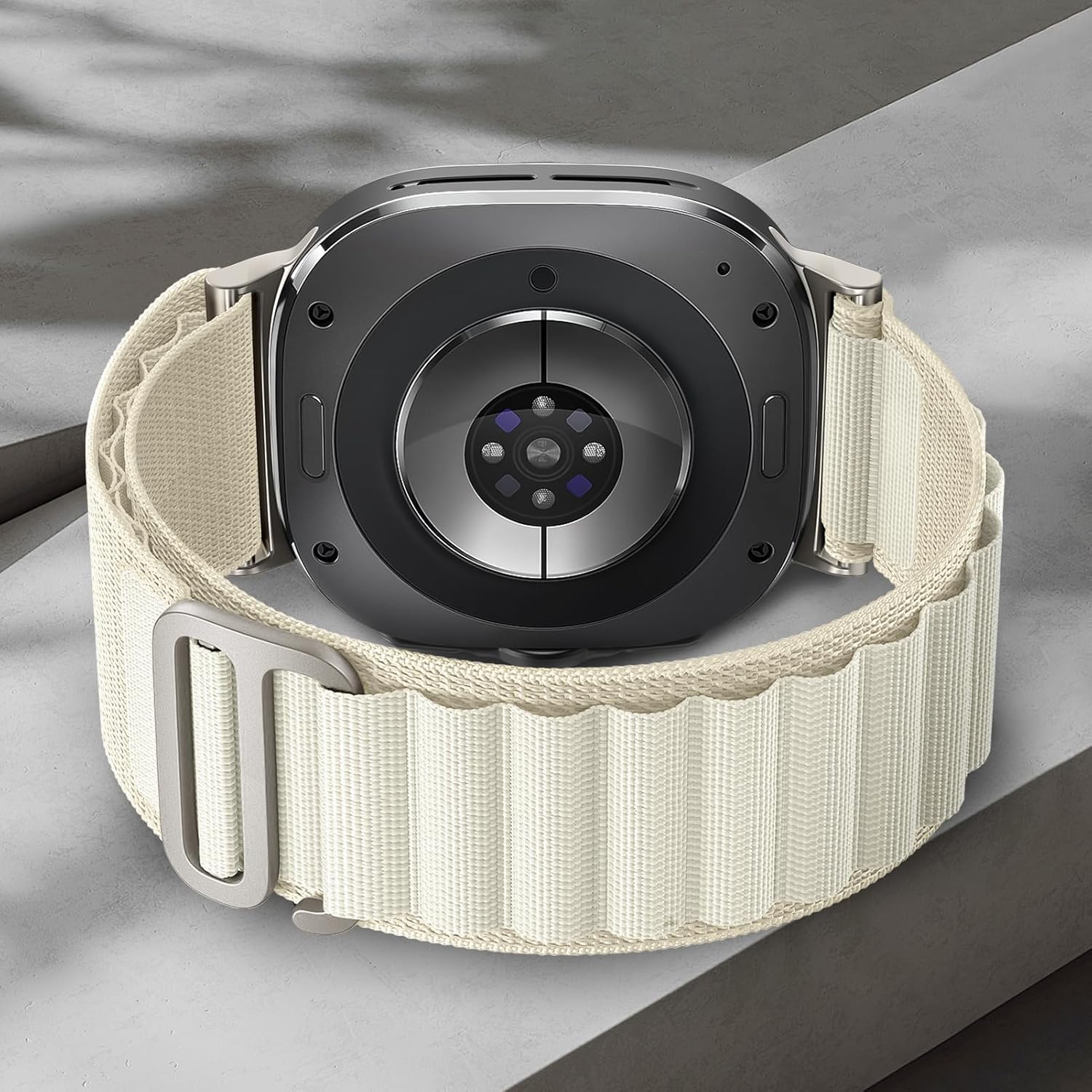 Detalle 2 de DMVEIMAL Nylon Band for Samsung Galaxy Watch Ultra 47mm
