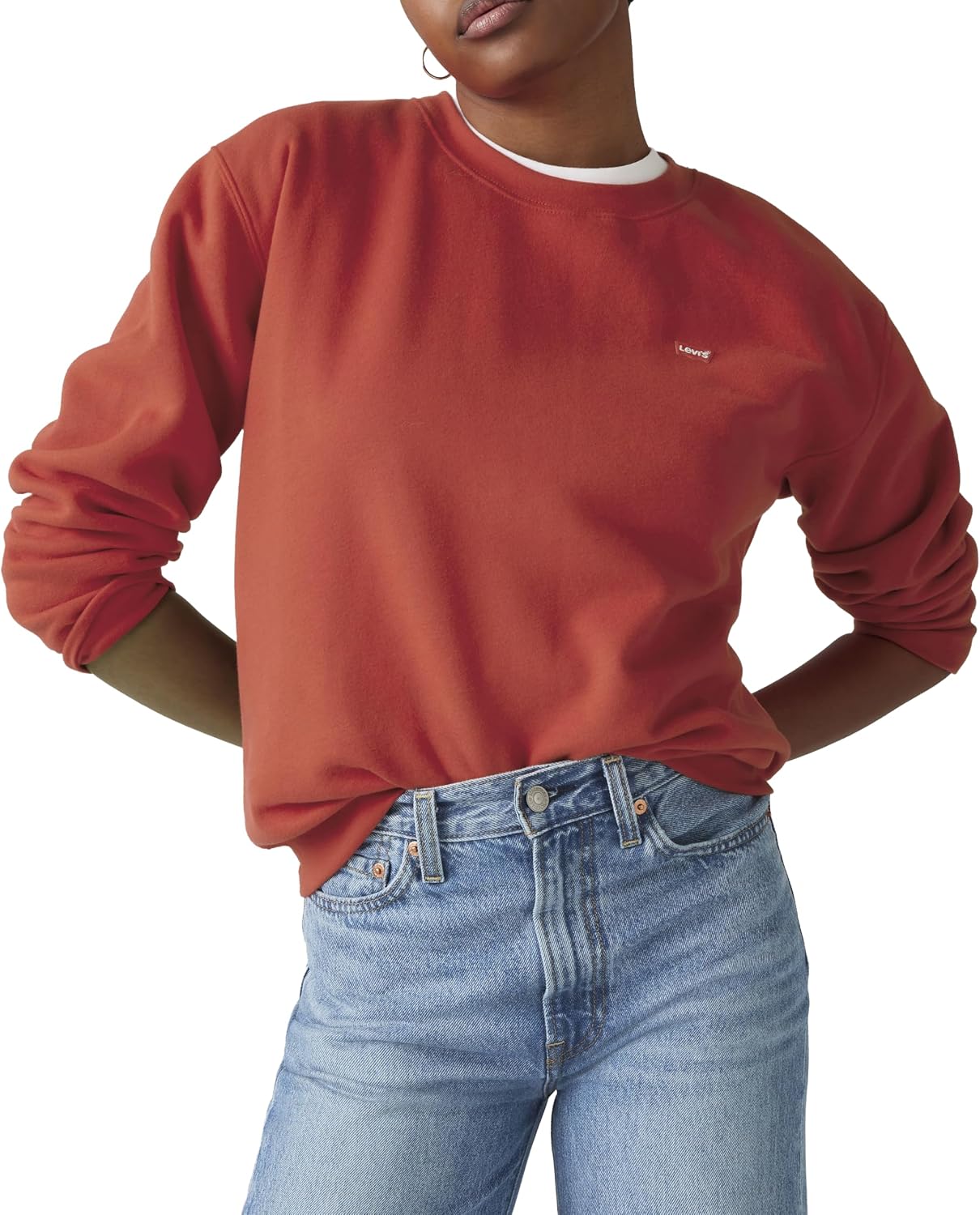 Detalle de Levi's Everyday Felpa Donna: comfort e stile casual per ogni giorno