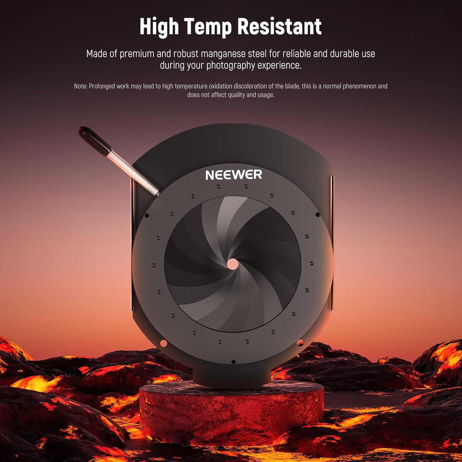 Thumbnail 4 de NEEWER Spotlight Mount Iris 5–60mm