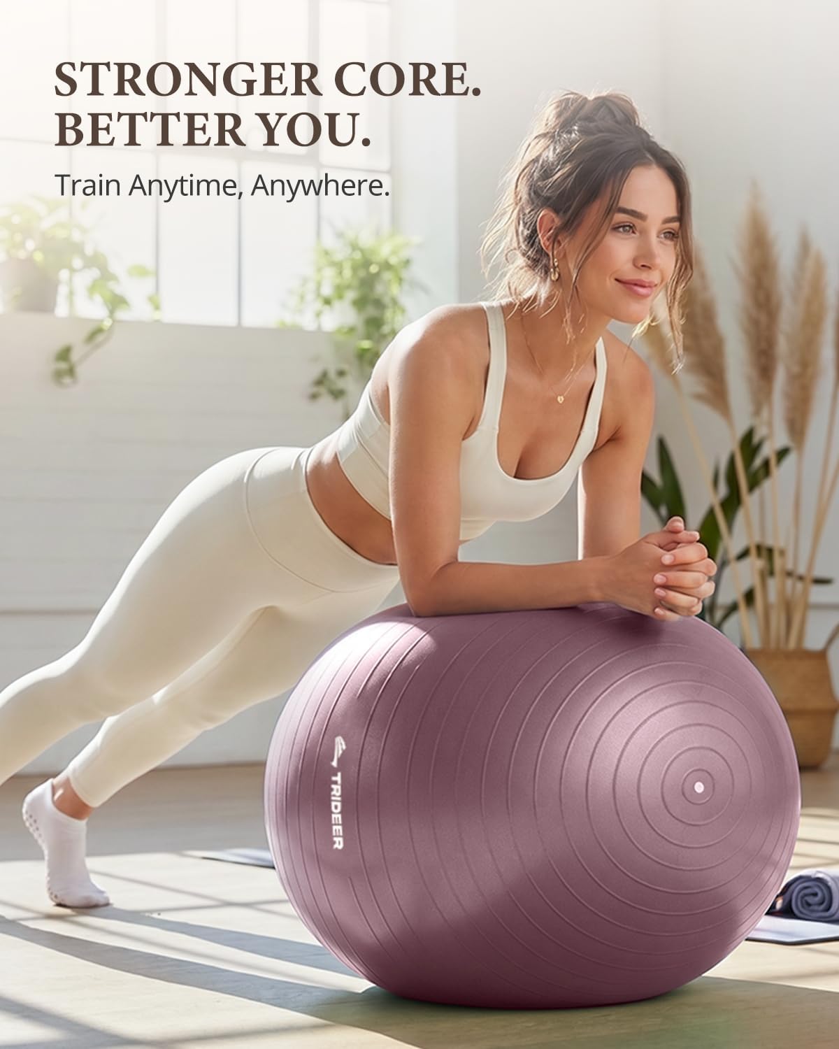Detalle 2 de Trideer Yoga Ball for Core Training ⚙