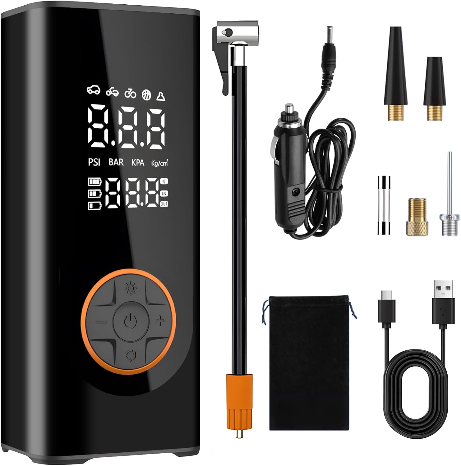 Detalle de Semflagree Portable Air Compressor 6000mAh