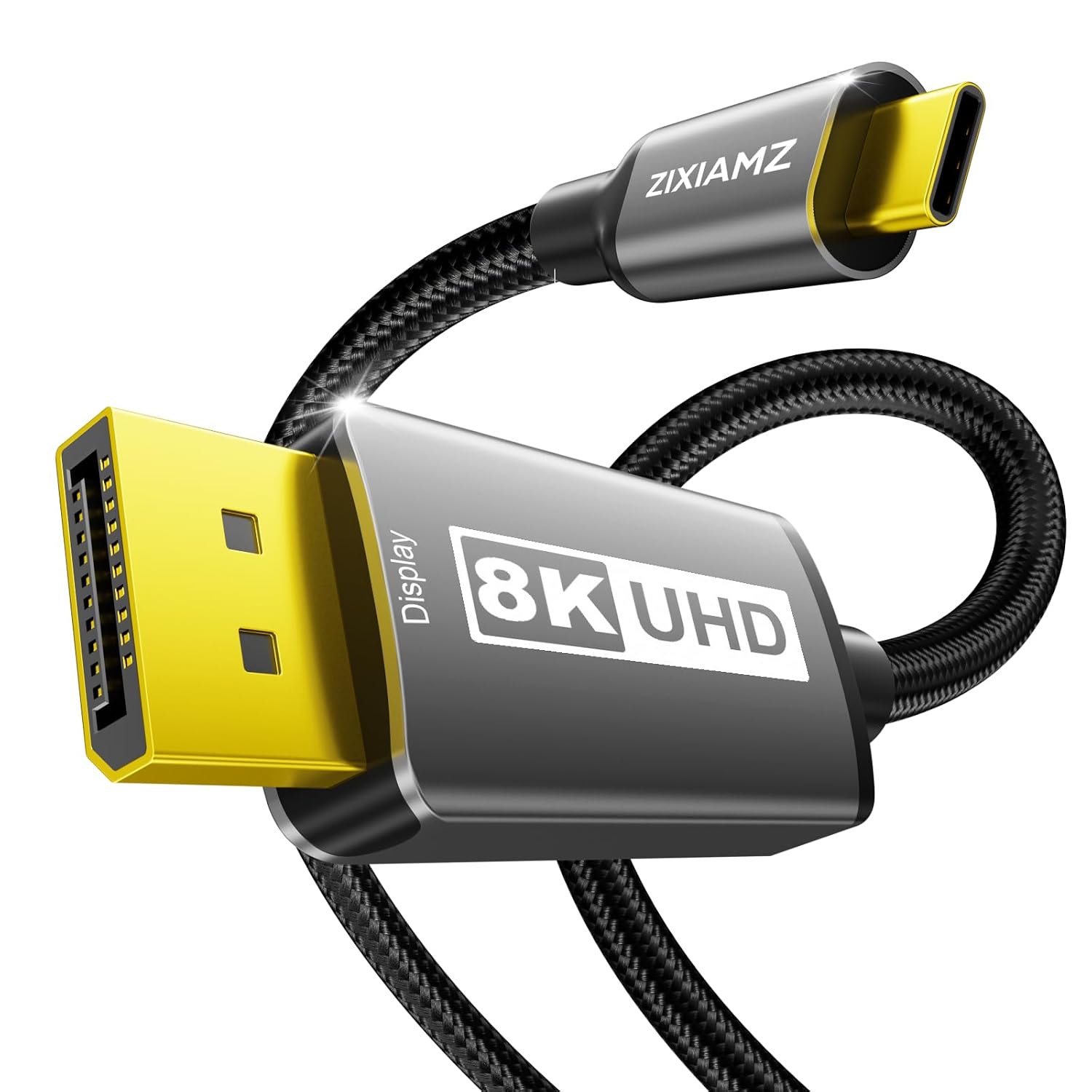 Detalle de ZIXIAMZ USB-C to DisplayPort Cable, 6 ft