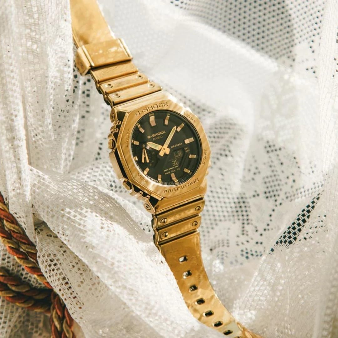 Thumbnail 5 de G-Shock GM-2100YMG-9AER Orologio Oro Solo Tempo