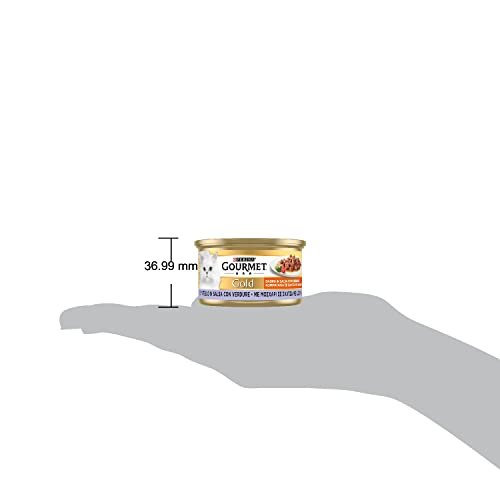 Thumbnail 3 de Gourmet Gold Dadini in Salsa con Vitello e Verdure – 24 lattine da 85 g