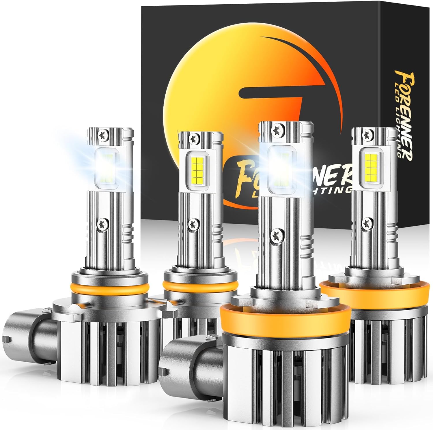 Detalle de FAHREN 2026 H11 6500K LED Bulbs