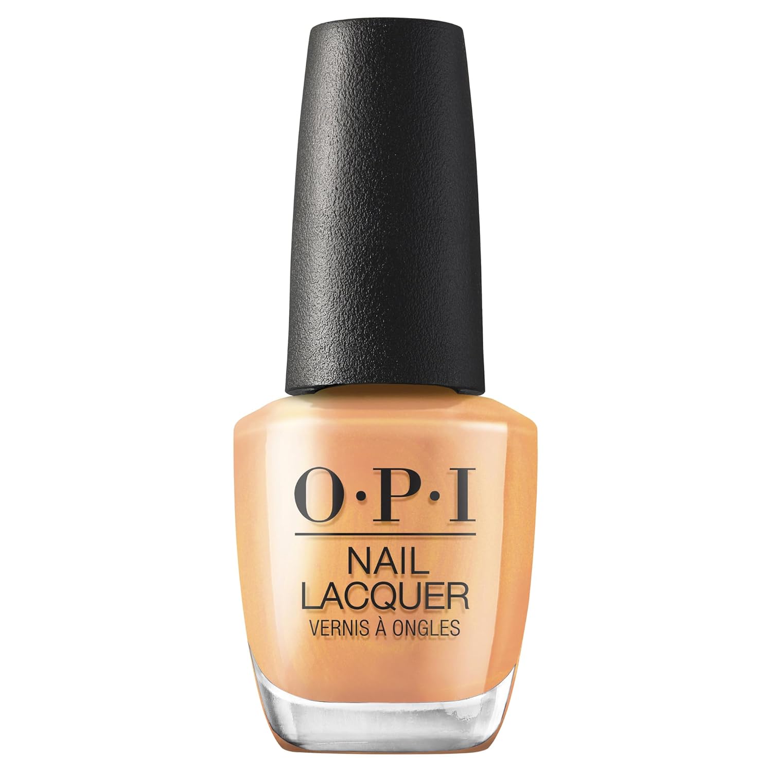 Detalle de OPI Nail Lacquer OPI'm Dreaming Collection – Nagellack Orange Schimmernd, schnelltrocknend (15 ml)