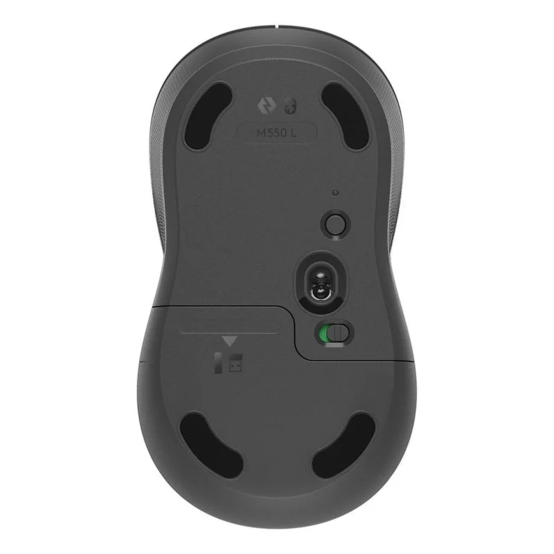 Thumbnail 1 de Logitech Signature M550 L: Ratón inalámbrico Bluetooth 6 botones para manos grandes (gris)