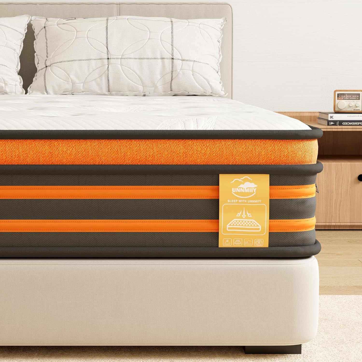 Detalle de SCEPKN 4FT6 Double Mattress 135x190cm Double bed mattress