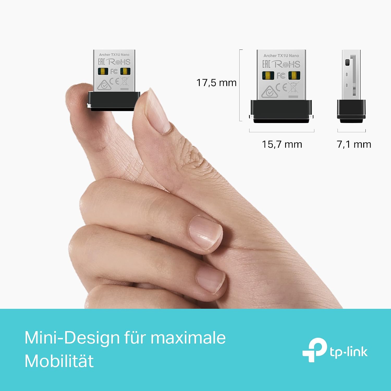 Thumbnail 5 de TP-Link Archer TX1U Nano WLAN Adapter AX300