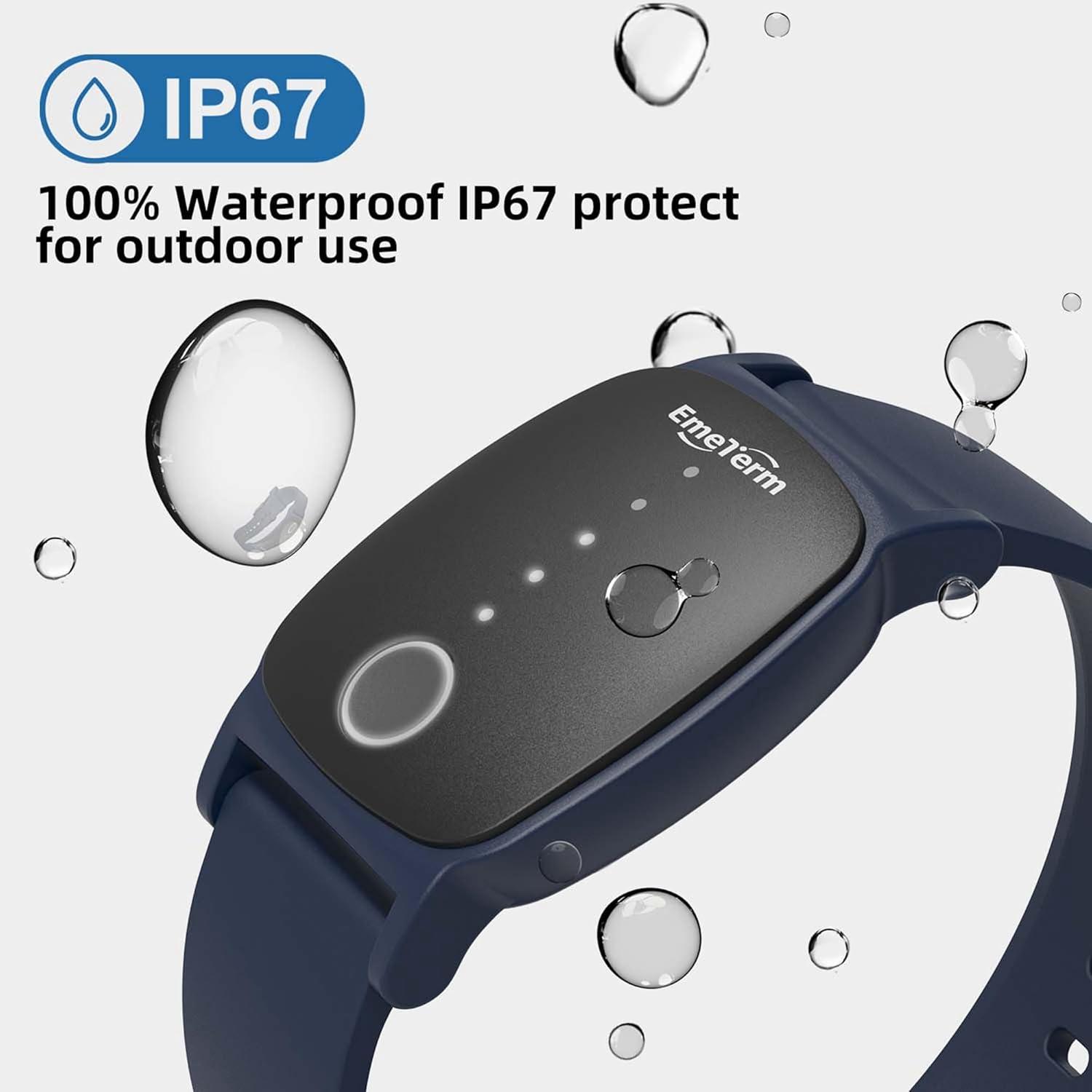 Thumbnail 1 de EmeTerm Explore FDA Cleared Anti-Nausea Wristband: Drug-Free Motion Sickness Relief