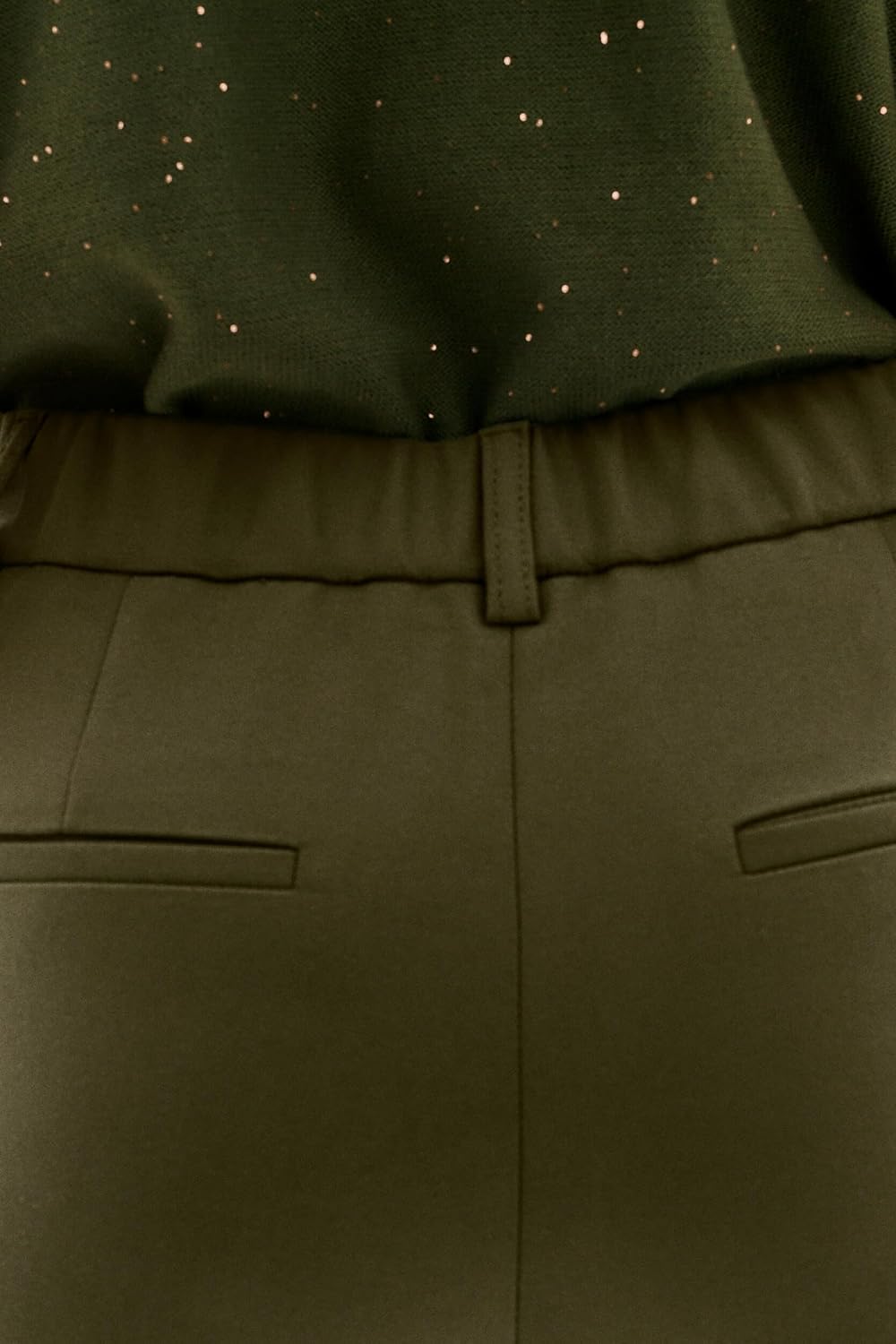 Thumbnail 4 de Caroll Psidiko2 – Pantalon classique femme 7/8ème en mélange de coton
