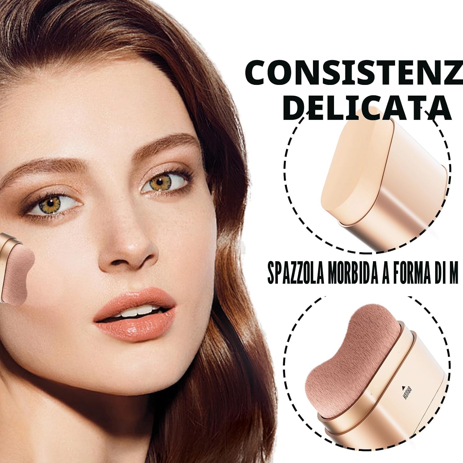 Detalle 2 de Catlinez 2 in 1 Correttore: Copre Segni di Acne, Macchie e Cerchi Sciuri con Finish Crema (Avorio) – 47 g
