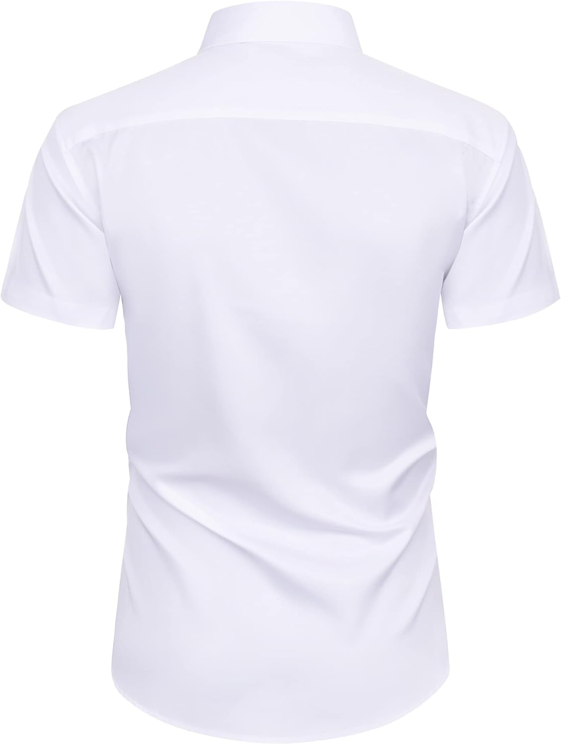 Thumbnail 1 de siliteelon Herren Kurzarmhemd Casual Regular Fit bügelfrei & faltenfrei mit Tasche