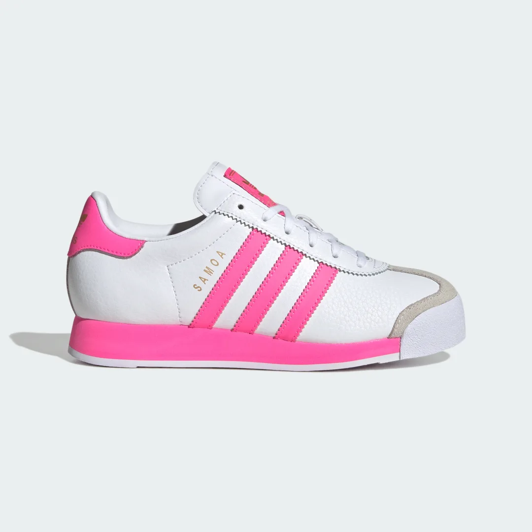 Detalle de Zapatilla Samoa de Adidas (Blanco) – estilo clásico para uso diario