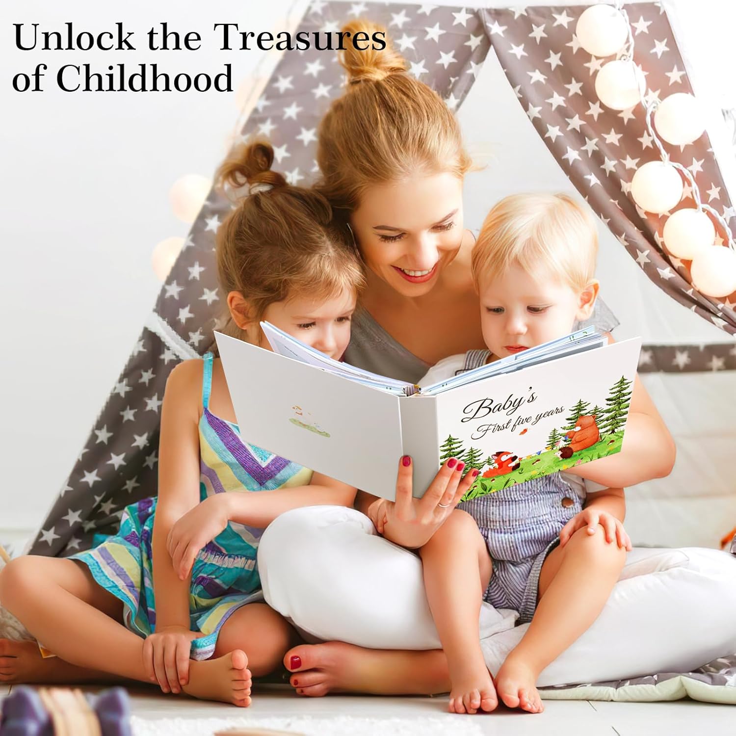 Thumbnail 6 de Baby Memory Book 132 Pages Keepsake