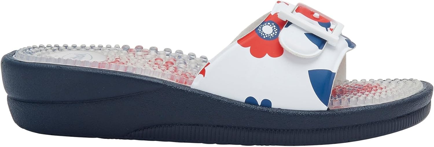 Detalle de Scholl New Massage SandaliDonna: comfortevole relax con suola massaggiante e cinturino regolabile