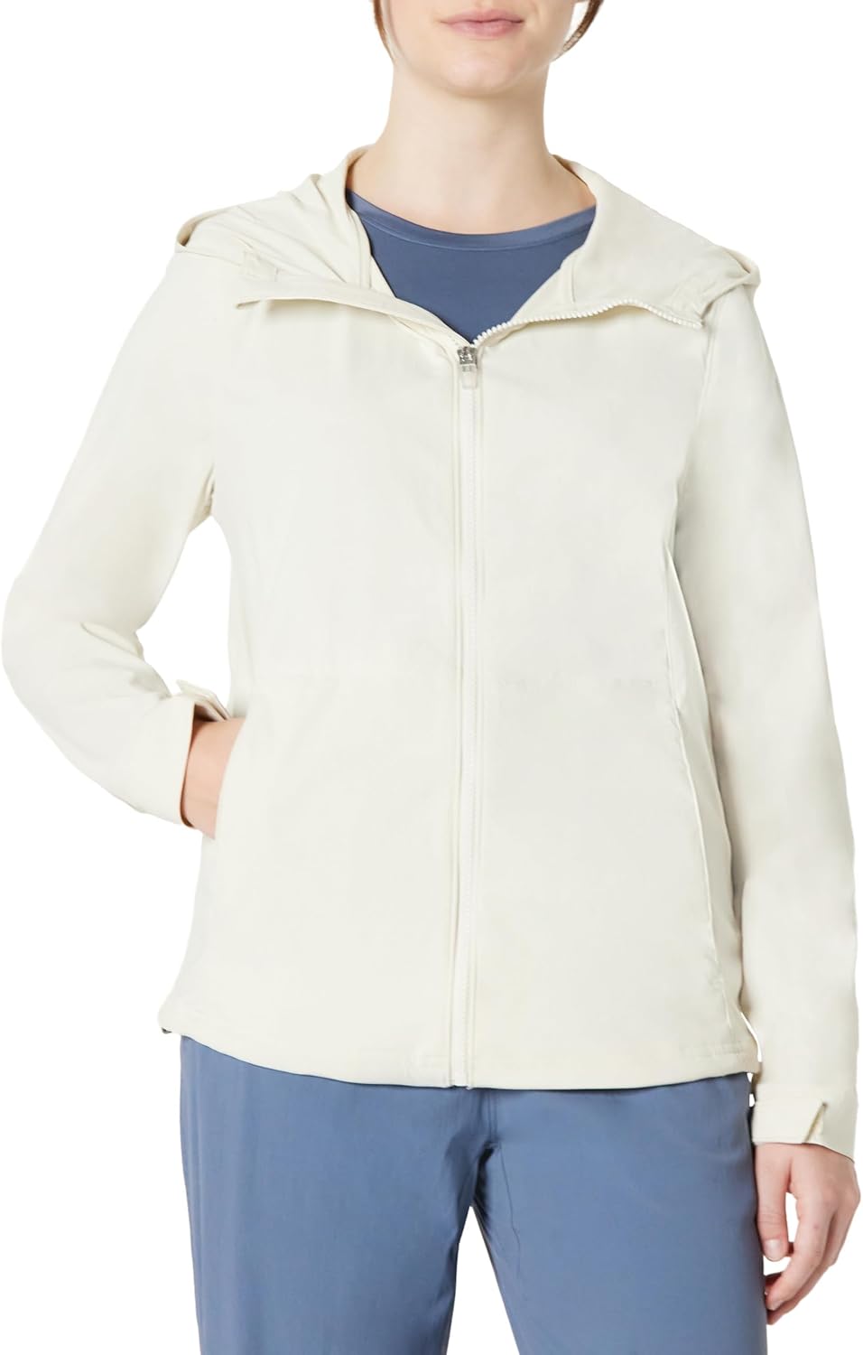 Detalle de Amazon Essentials Women's Water Repellent Active Hiking Jacket