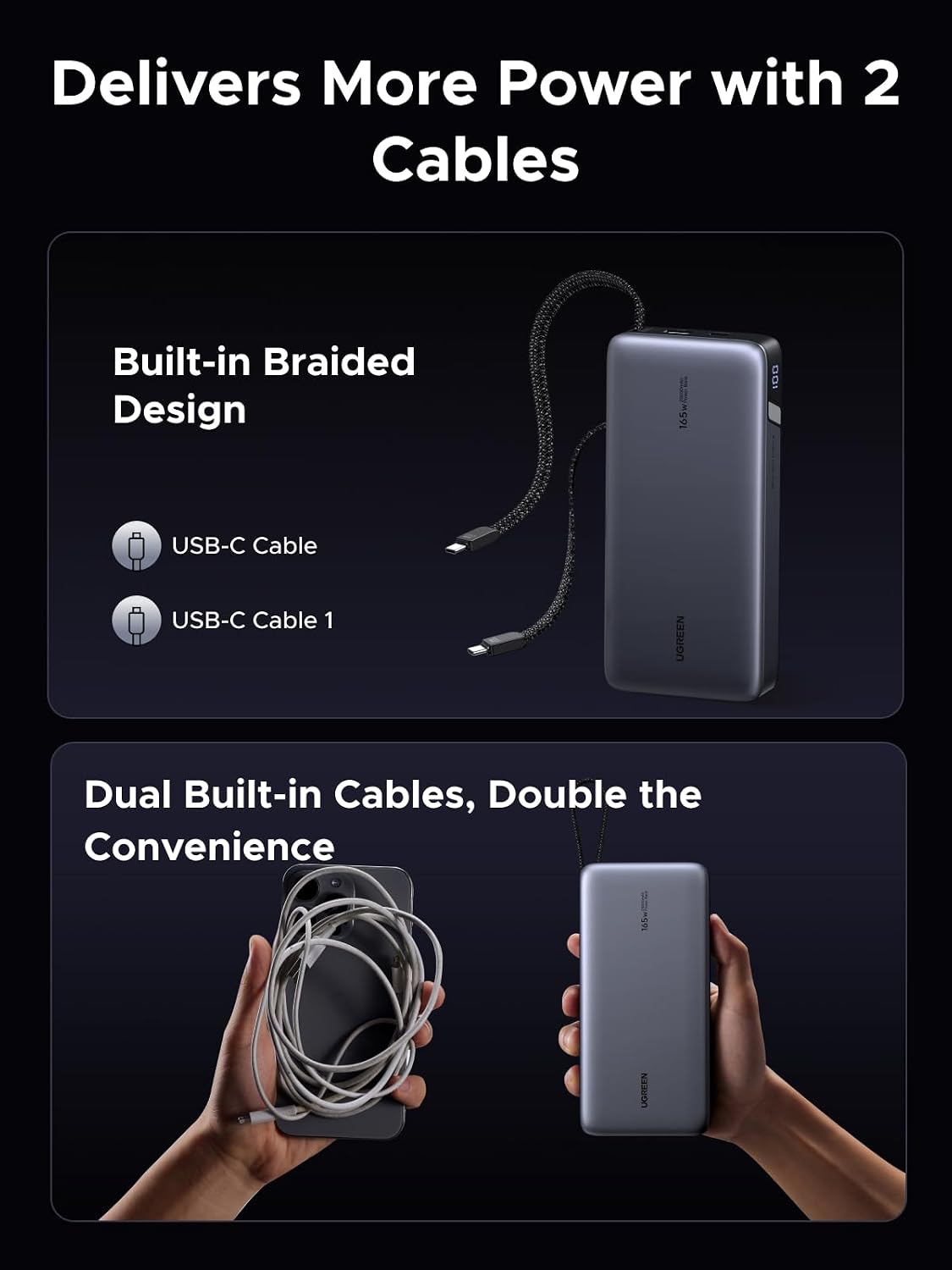 Thumbnail 4 de UGREEN Nexode 25000mAh 165W power bank