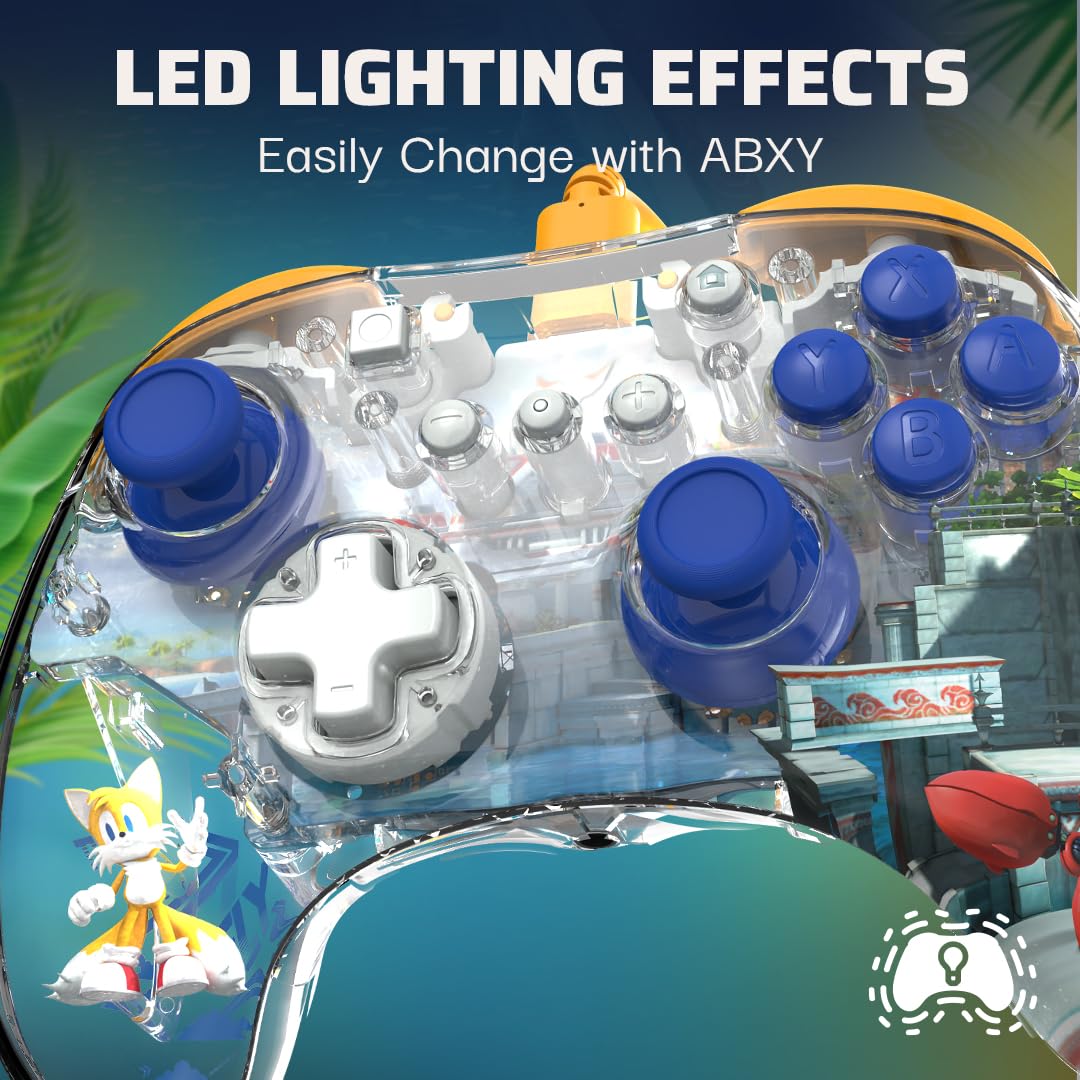 Thumbnail 3 de PDP REALMz Wired LED Light-up Pro Controller für Nintendo Switch & OLED Model