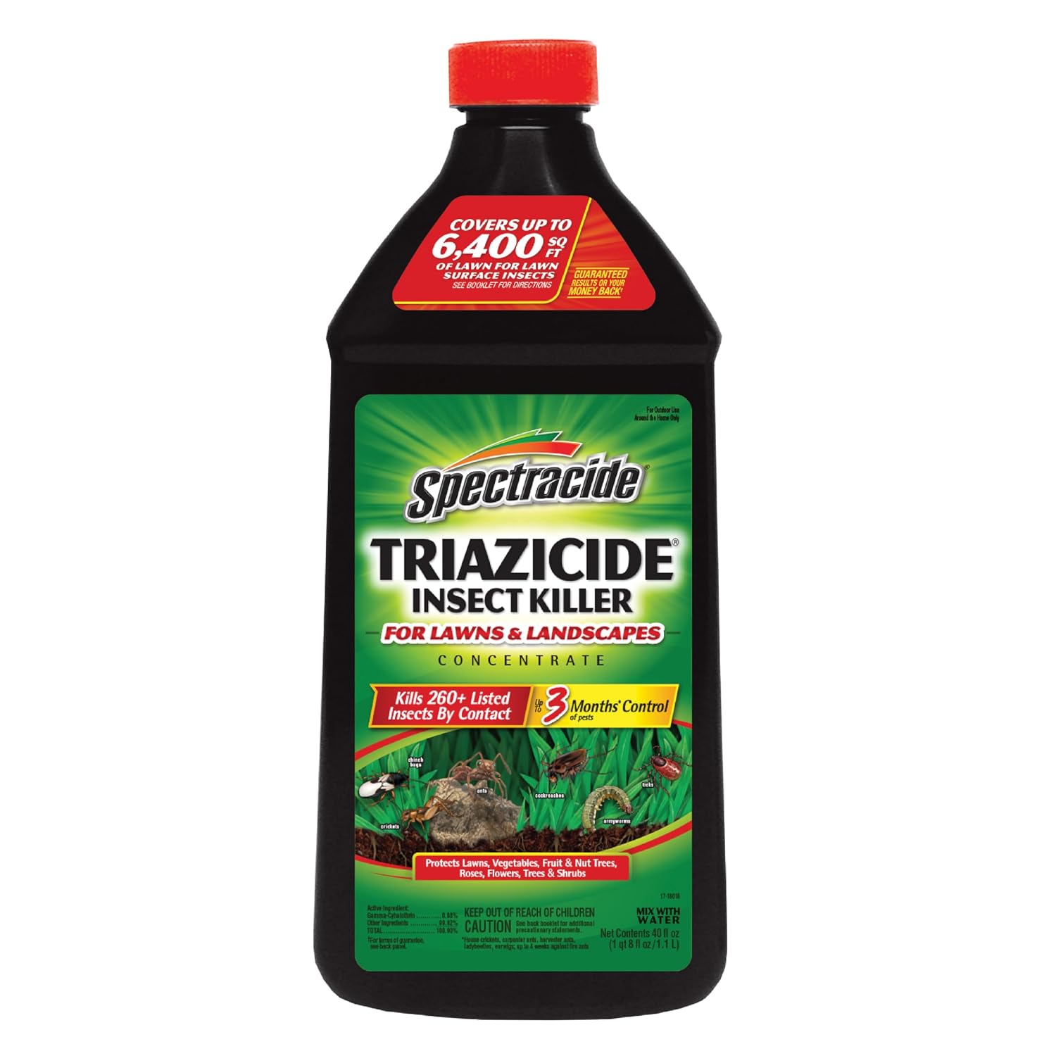 Detalle de Spectracide Lawn and Landscape Insect Killer, 40 oz