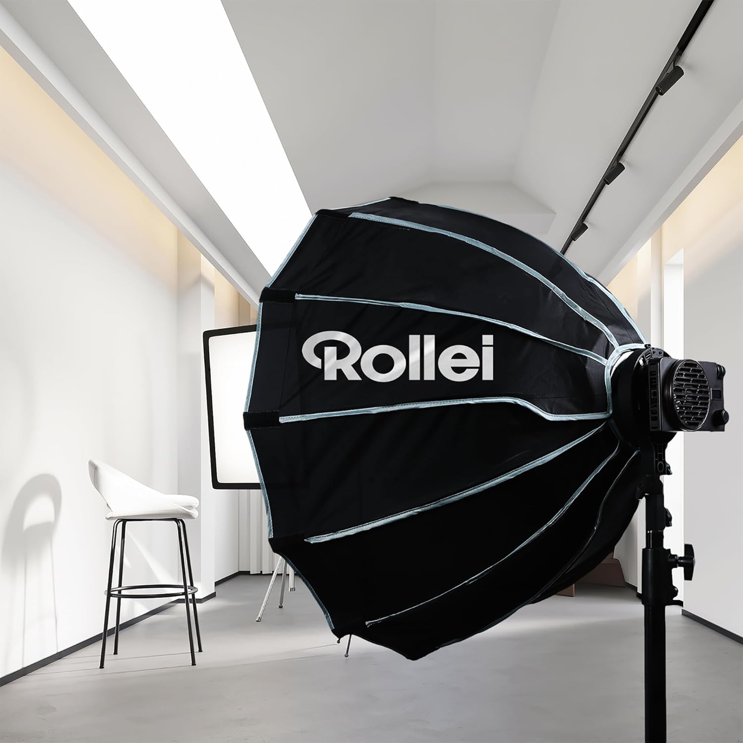 Detalle de Rollei LUX Bowens-Adapter – Vielseitige Beleuchtung für Ihre LUX-Lichter