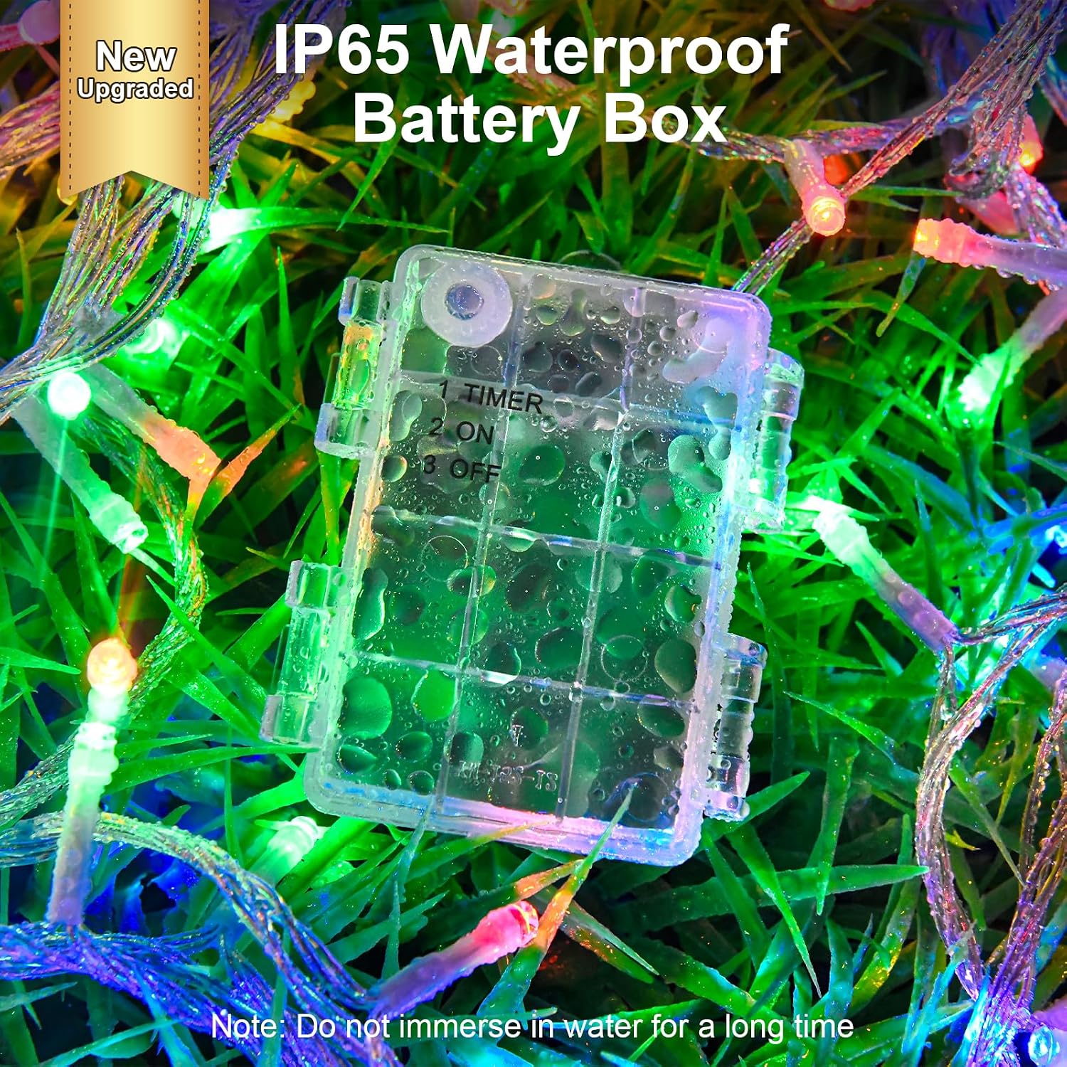 Thumbnail 1 de Fairy Lights Battery Operated Waterproof String Lights with Timer – 3m, 30 LEDs