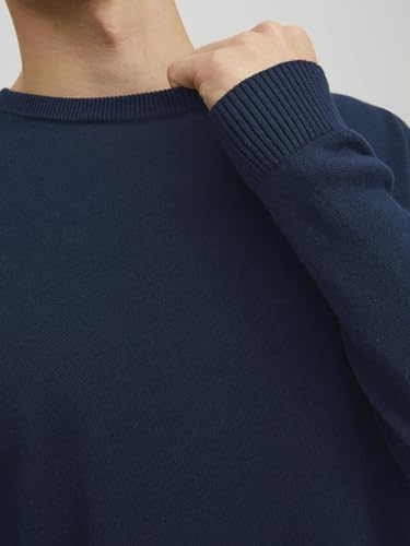 Thumbnail 7 de Jack & Jones Jjebasic Suéter Hombre Crew Neck Armada Blazer 💙