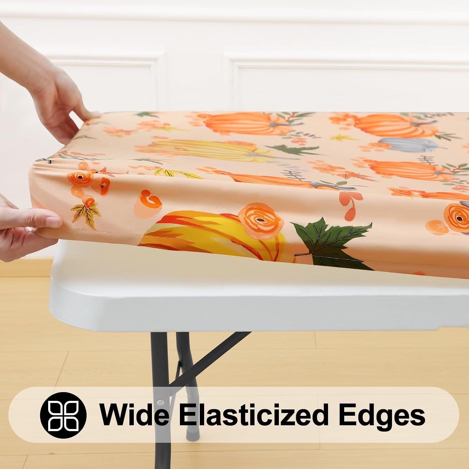 Detalle 2 de Smiry Fitted Vinyl Tablecloth 30" x 72
