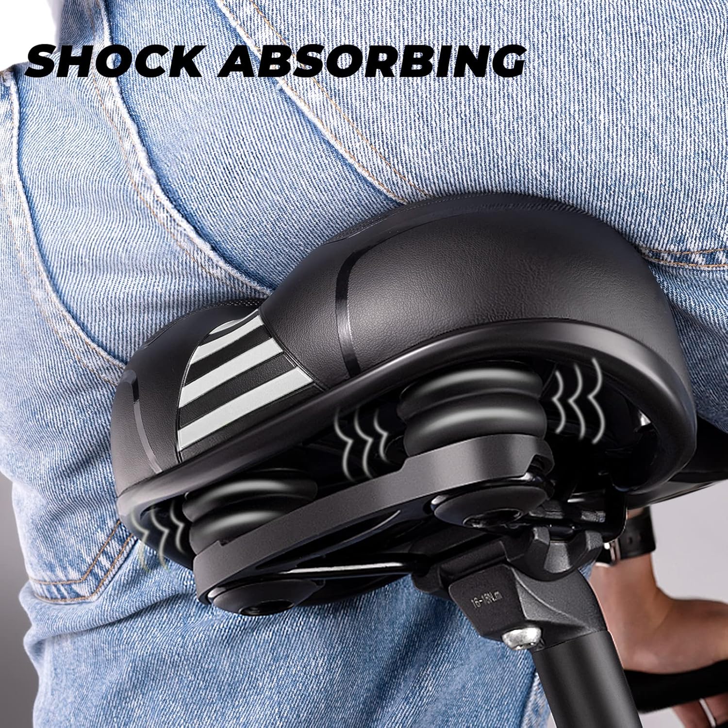 Thumbnail 6 de YOUNGDO Gel-Fahrradsattel – ergonomisch, atmungsaktiv und wasserdicht