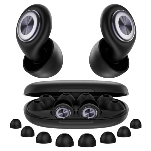 Detalle de Bouchons d’oreilles pour dormir taopodo -45 dB, silicone réutilisable, 4 tailles XS/S/M/L