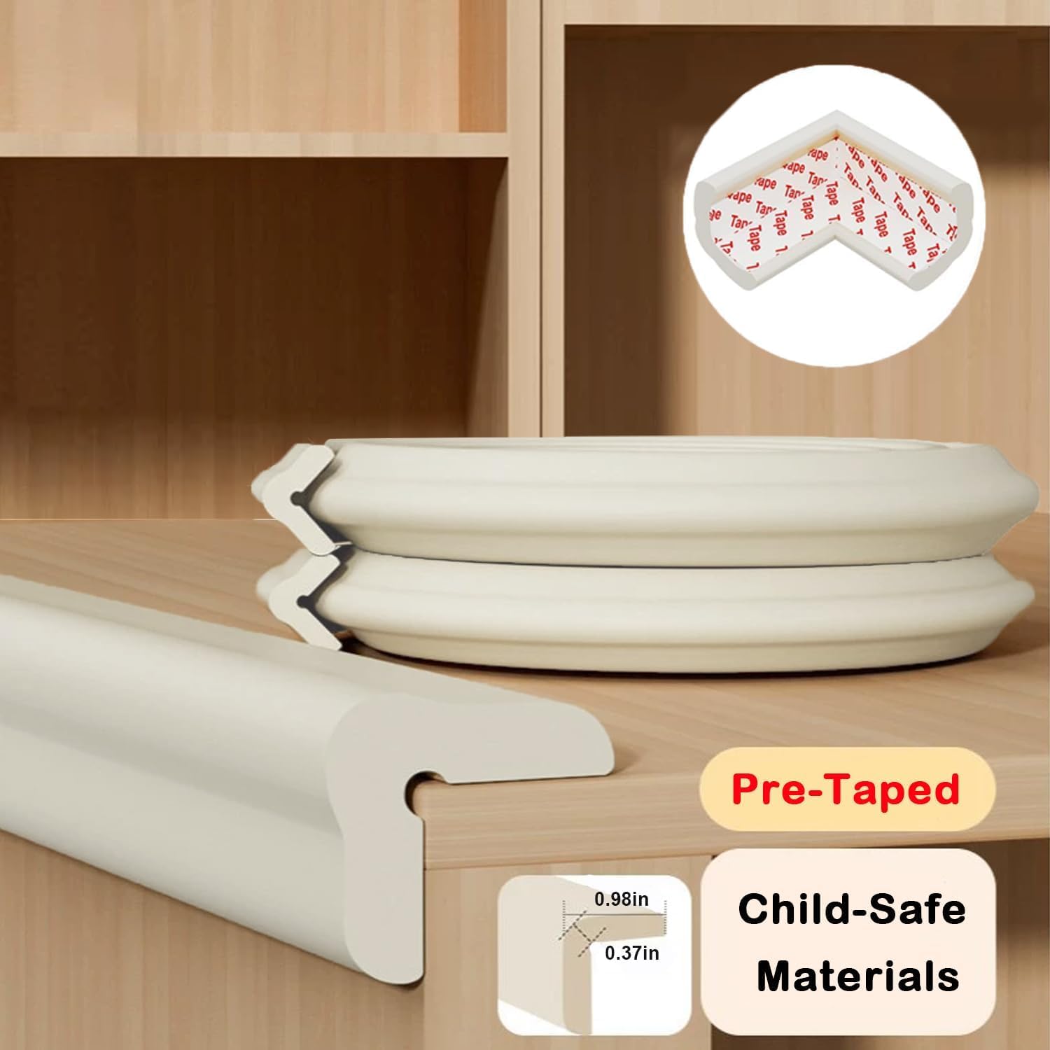 Detalle de Baby Proofing Edge and Corner Protector, 20 ft