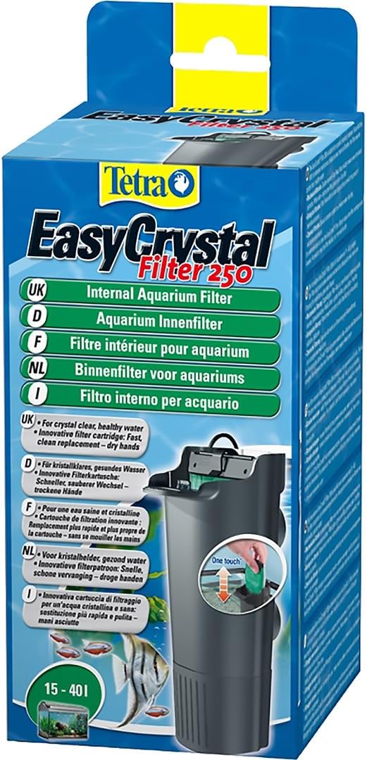 Detalle 2 de TETRA EasyCrystal FilterBox 300 : Filtre pour aquariums 40–60 L, filtration triple et entretien en 1 geste