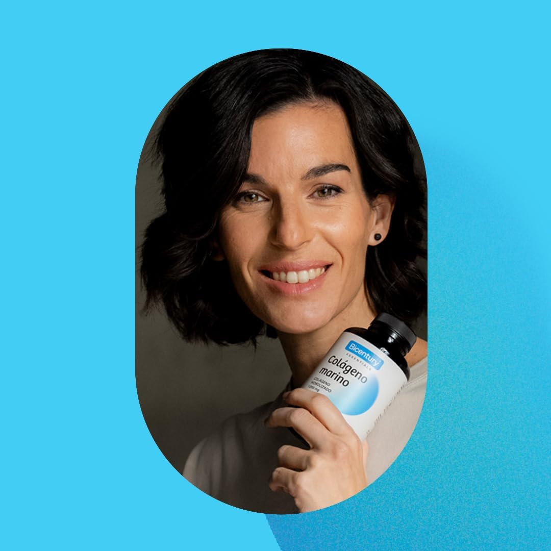 Thumbnail 1 de Bicentury Colágeno Marino Hidrolizado Vegano 1200mg 120 Comp. 🐟