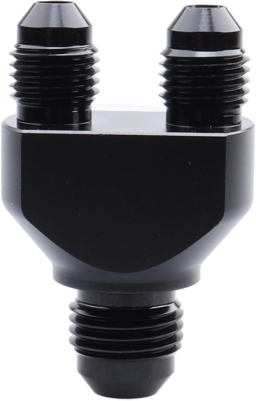 Thumbnail 1 de AC Performance -8 AN to -6 AN Male Flare Reducer Coupler (Aluminium, black anodised)