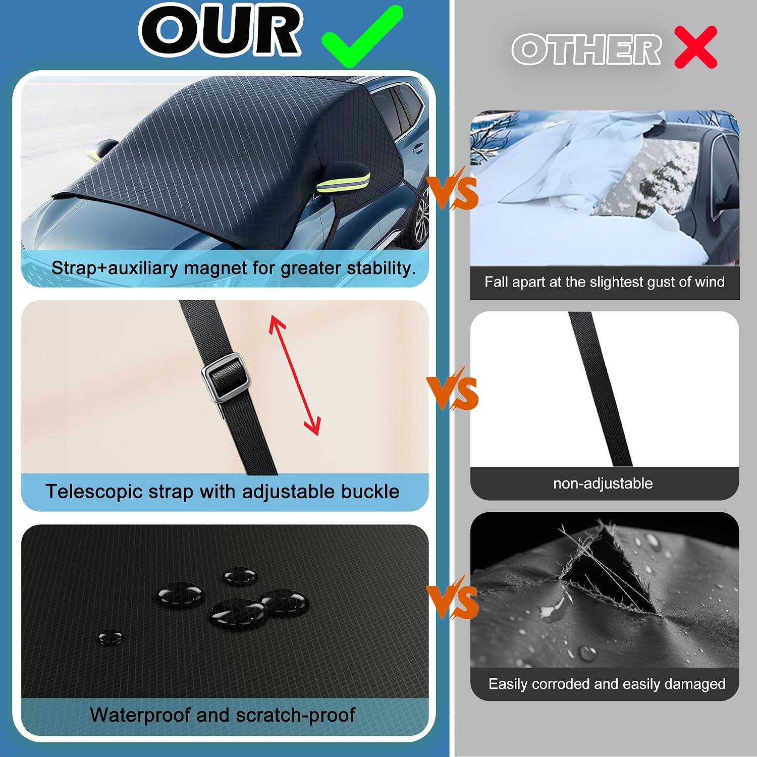 Thumbnail 4 de Car Windshield Cover 112 in