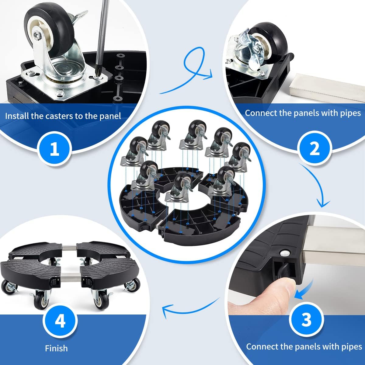 Thumbnail 2 de TreeGun Plant Caddy with Wheels