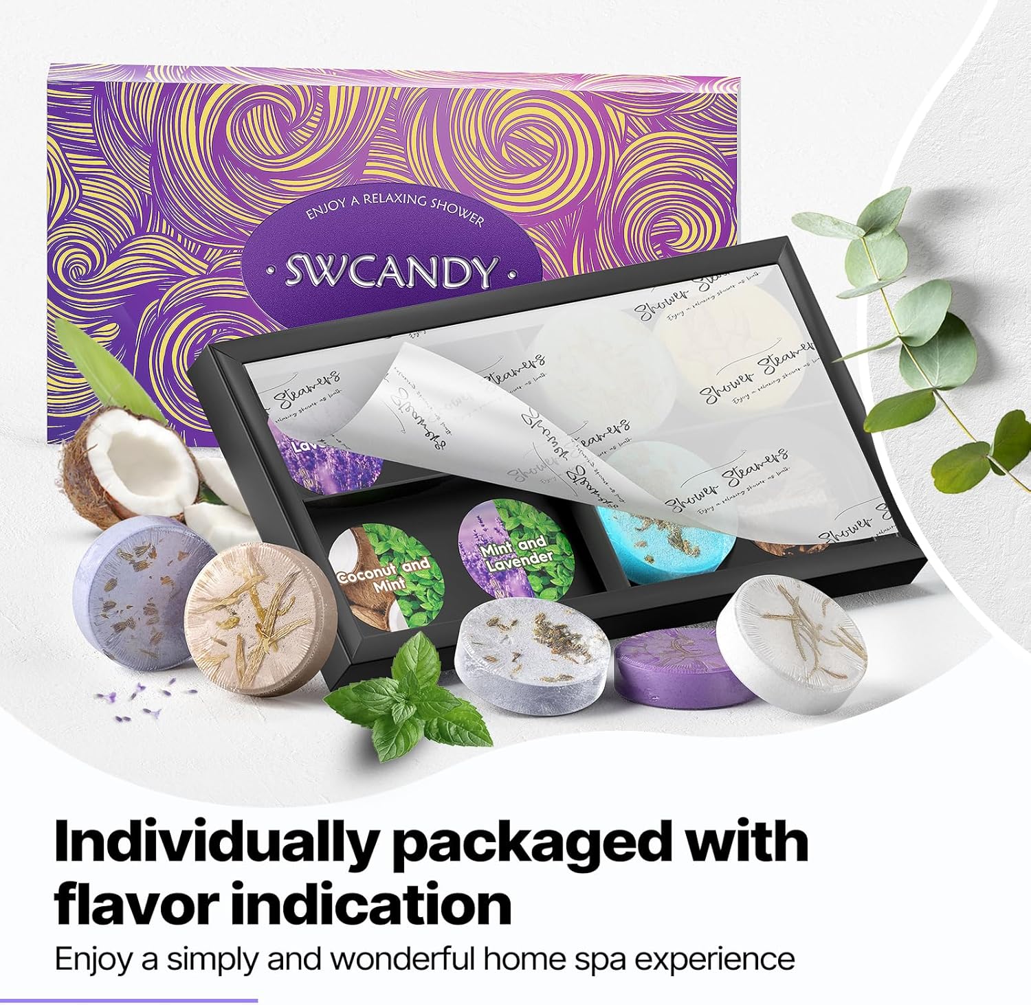 Thumbnail 5 de SWCANDY Shower Steamers 8 pack