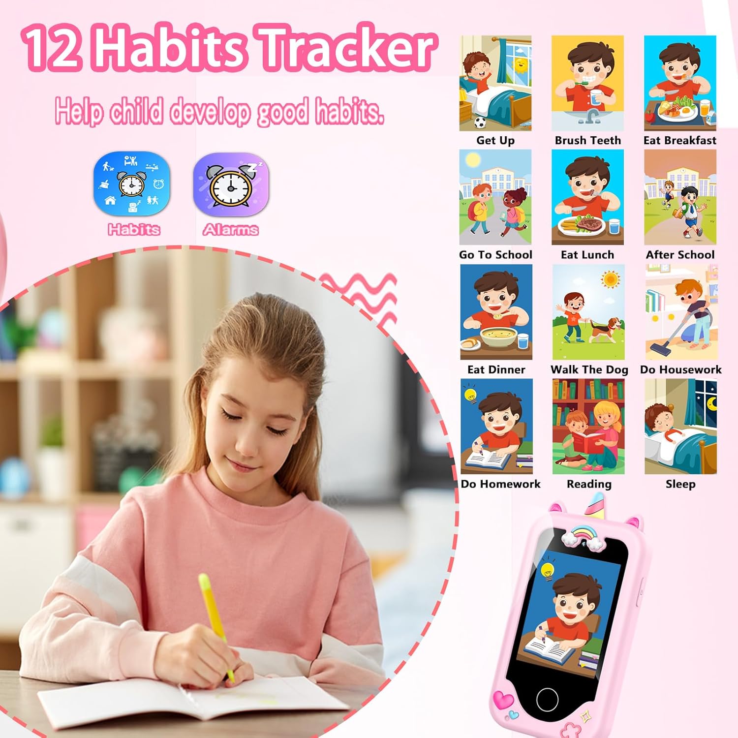 Thumbnail 5 de WEOLULI Kids Smart Phone Dual Camera