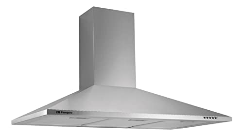 Detalle de Orbegozo DS 59190 IN: Campana extractora decorativa 90 cm con 3 niveles y chimenea ajustable