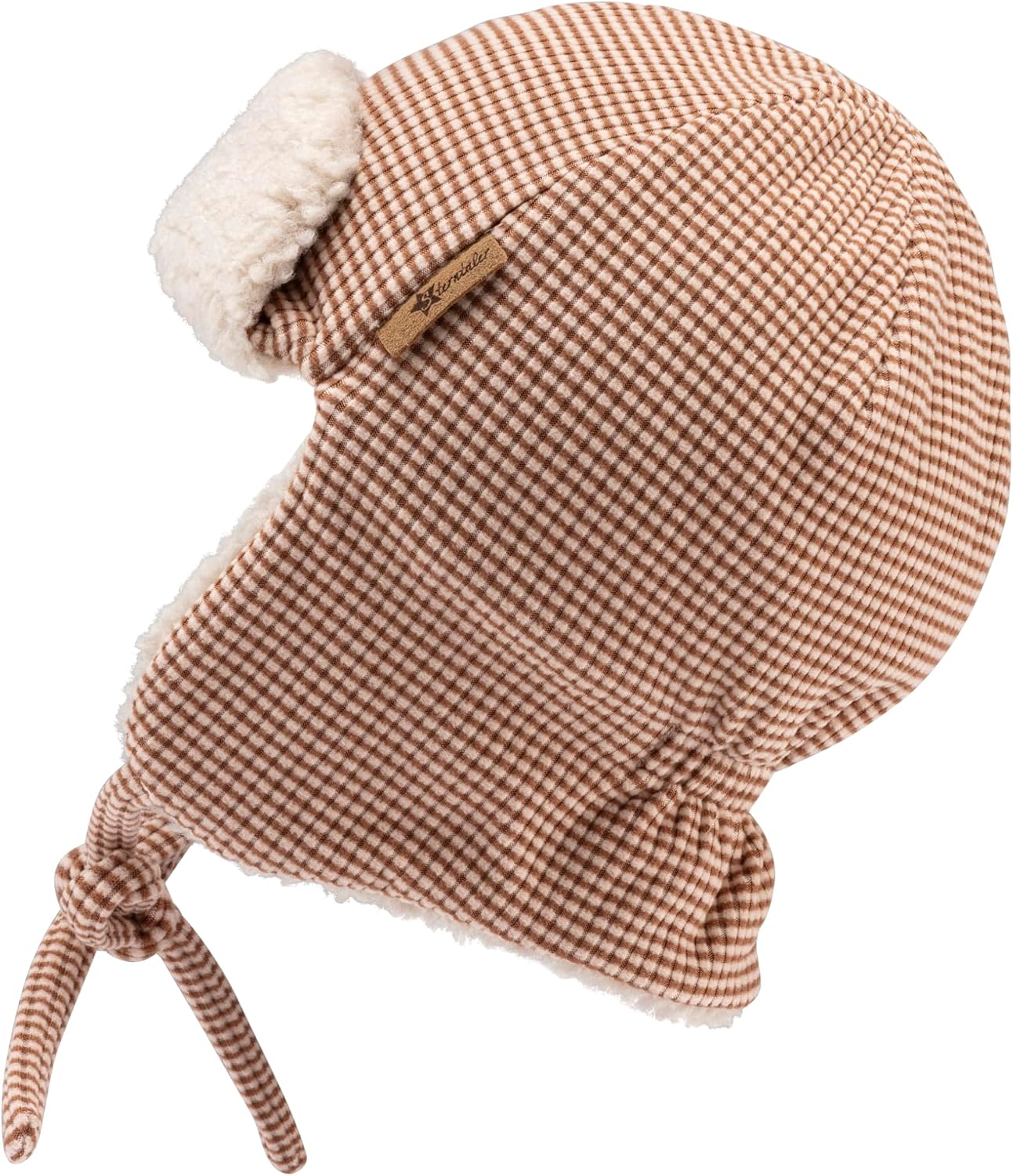 Detalle 2 de Sterntaler Jungen Rippe Trappermütze ohne Fliegermütze – kuschelig für Herbst & Winter