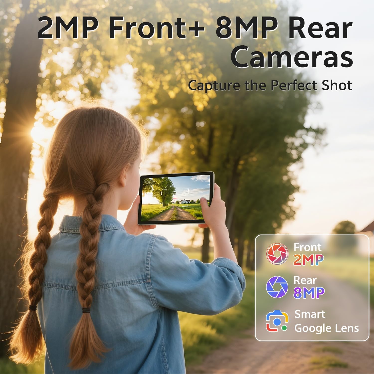Detalle 2 de SVITOO 10-Inch Android Tablet with Android 16: A practical pick for families and casual users
