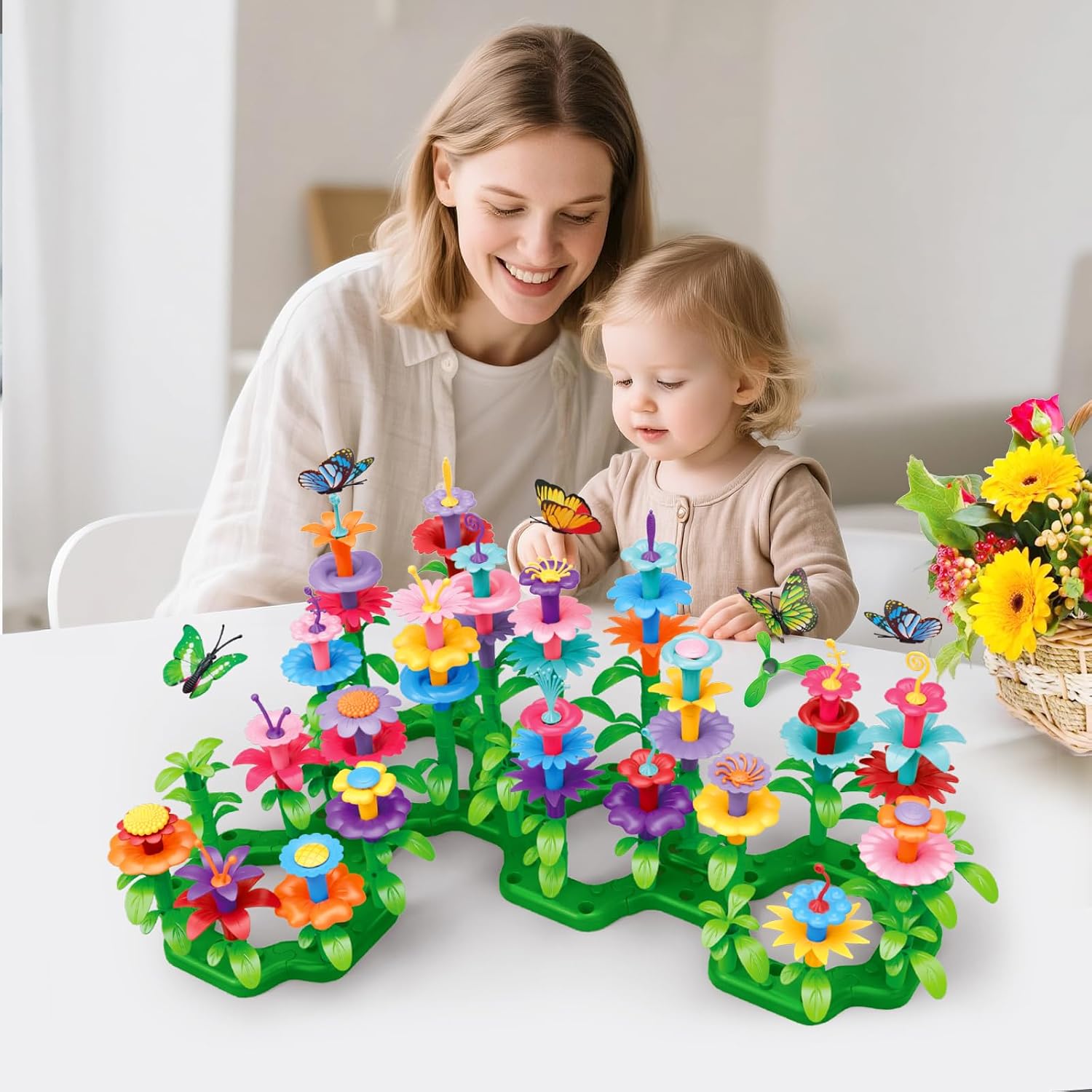 Thumbnail 5 de SpringFlower 148pc Flower Garden Building Kit
