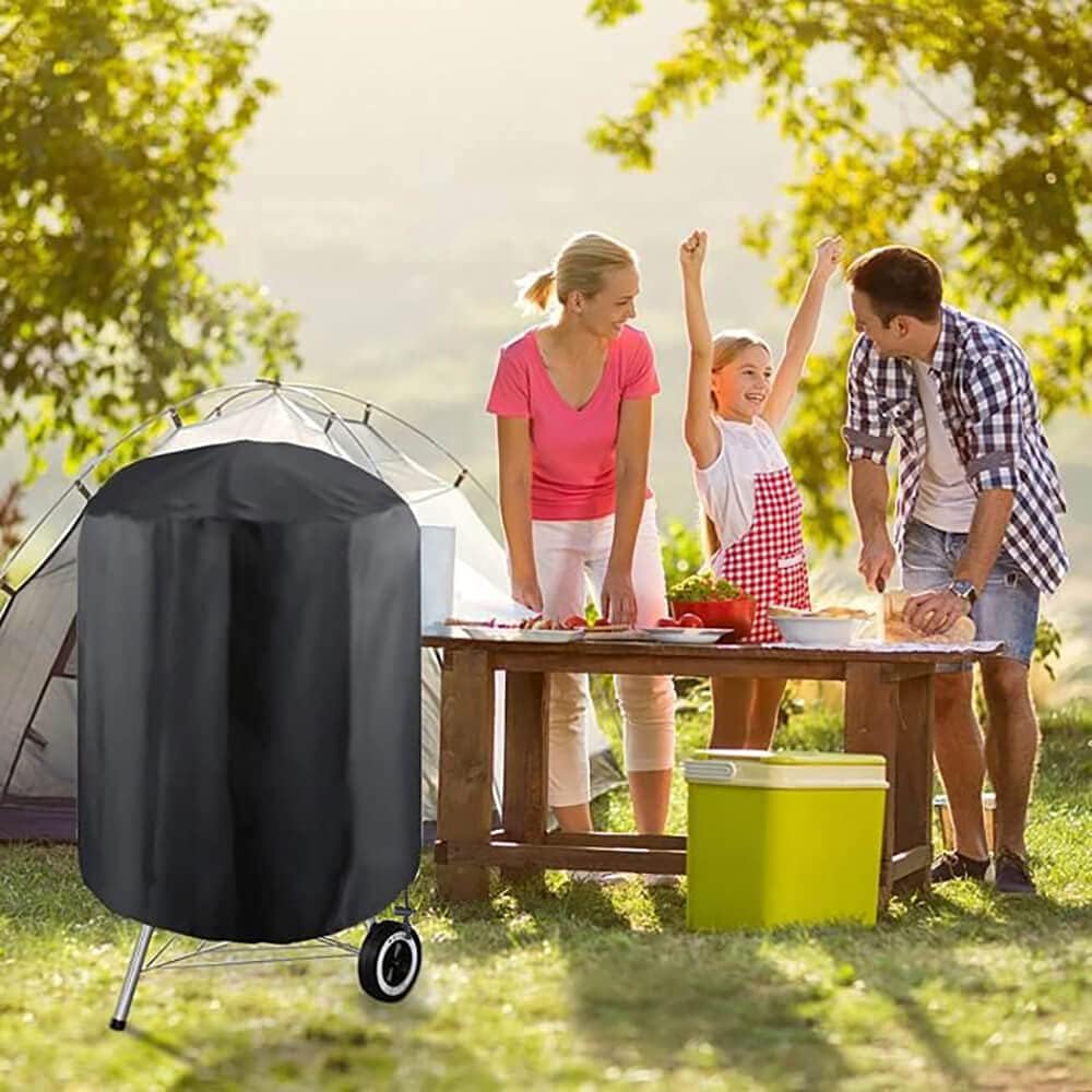 Thumbnail 6 de PATIO PLUS Kettle BBQ Cover Round – Durable 420D Oxford Cover for Weber, Char Broil and More