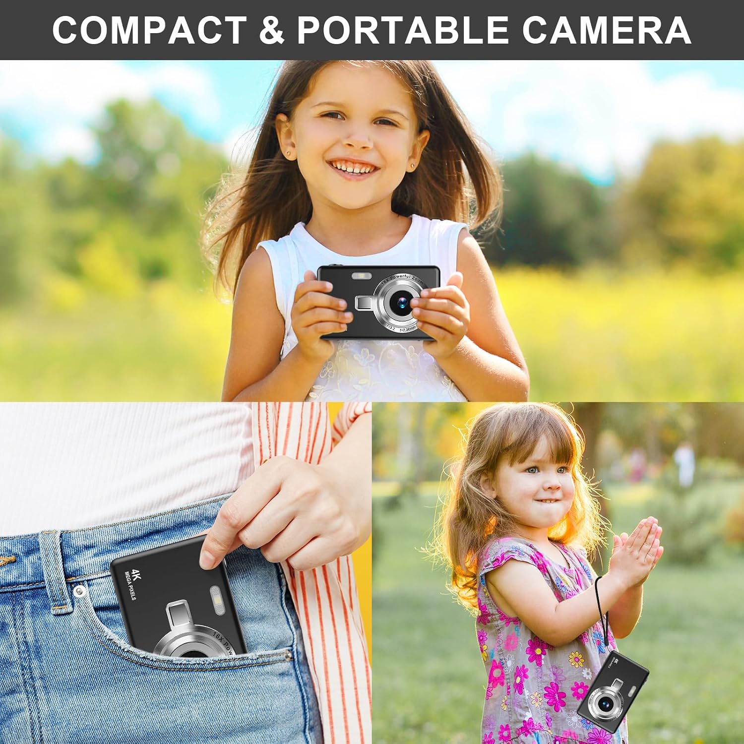 Thumbnail 5 de Digital Camera 44MP 1080P compact vlogging