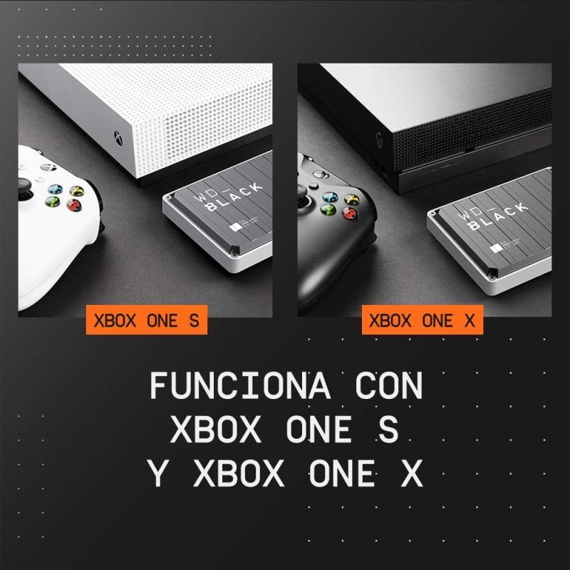 Thumbnail 2 de WD Black P10 Game Drive 6 TB disco duro externo USB 3.2 5Gb/s negro