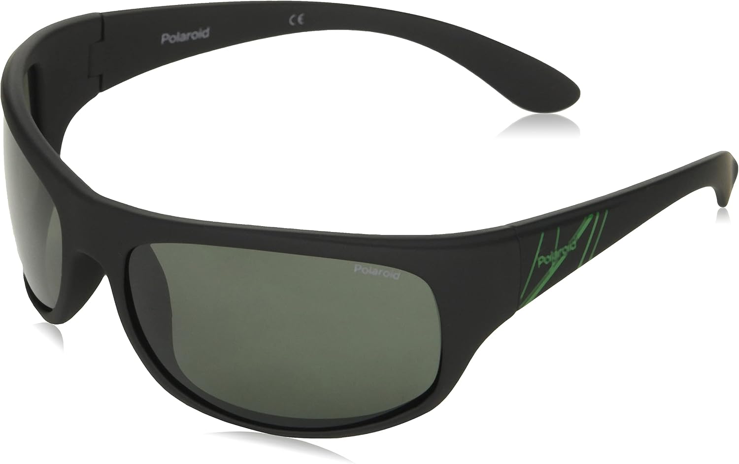 Polaroid 7886 Occhiali Unisex Adulto – Lenti Polarizzate, Telaio in Gomma Nero