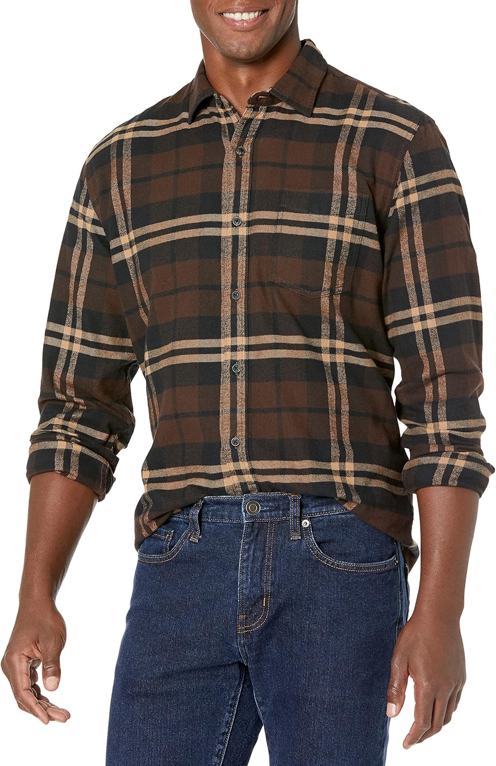 Detalle de Amazon Essentials Camicia in flanella