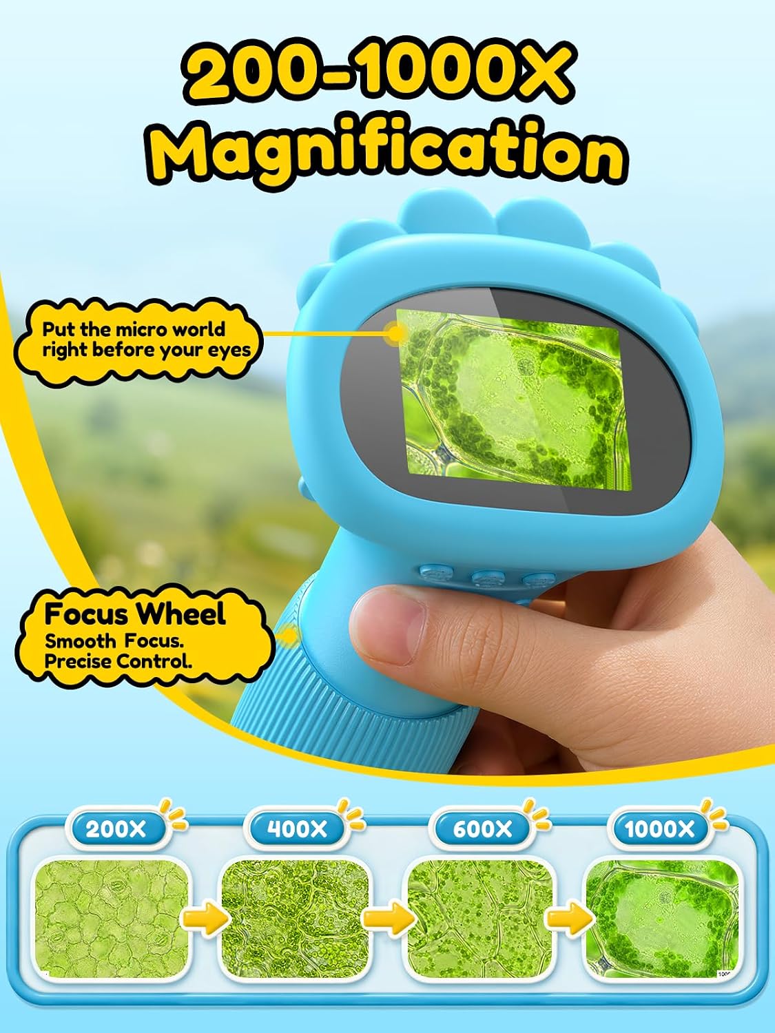 Thumbnail 3 de Acoath 1000X Kids Microscope