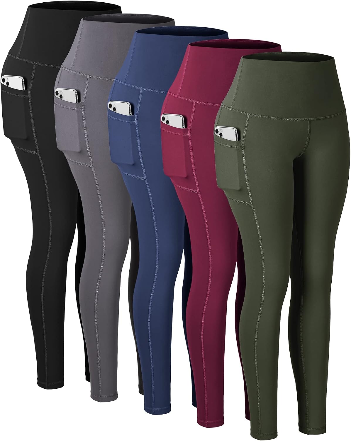 Detalle de CHRLEISURE 3-Pack High-Waist Leggings 🧘♀