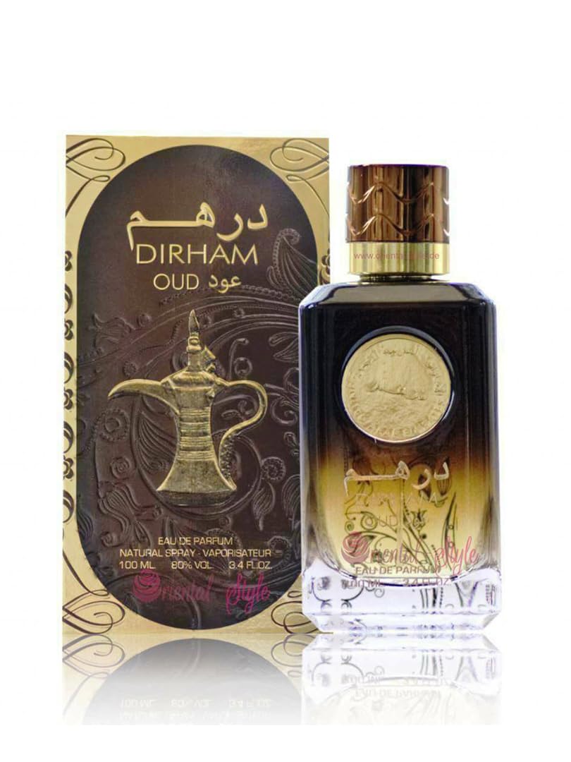 Detalle de Dirham Oud Eau de Parfum, 100 ml von Ard Al Zaafaran – orientalisch, moschusache Duftkomposition